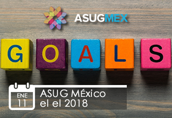Save the date, ASUG México en el 2018