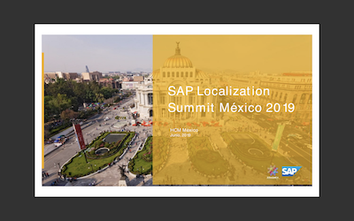 HCM, nómina SFSF, enfoque en localizaciones México
