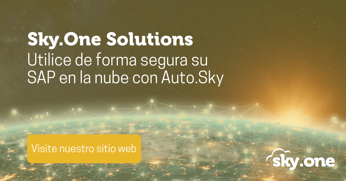 Sky.one Solutions. Utilice de forma segura su SAP en la nube con Auto.Sky