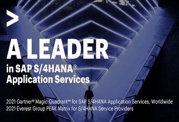 Accenture líder en el Cuadrante Mágico de Gartner 2021 para los servicios de SAP S/4HANA