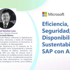 Sostenibilidad y Rentabilidad de SAP con Microsoft Cloud