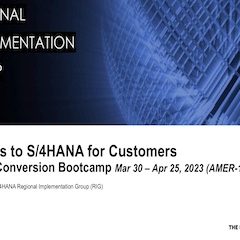 10 steps to SAP S4HANA Bootcamp 2023