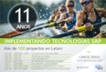 11 AÑOS IMPLEMENTANDO TECNOLOGÍAS SAP - Más de 100 proyectos en Latam