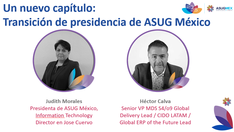 Bienvenida y mensaje de presidencia