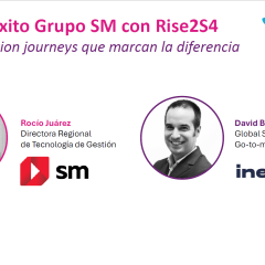 KEYNOTE Caso de éxito Grupo SM con Rise2S4: Transformation journeys que marcan la diferencia
