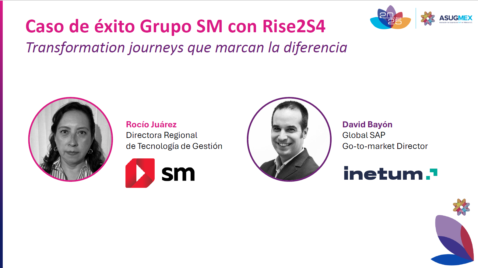KEYNOTE Caso de éxito Grupo SM con Rise2S4: Transformation journeys que marcan la diferencia