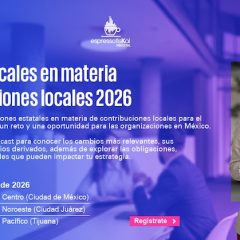 WEBCAST:  Espresso FisKal Digital | Reformas fiscales en materia de contribuciones locales 2026