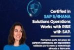 🏅 Madata, Certified in SAP S/4HANA solutions operations and works with RISE with SAP