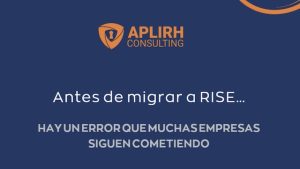 Antes de migrar a RISE, hay un error que seguimos viendo en muchas organizaciones…