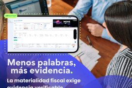 La materialidad no se argumenta, se demuestra.