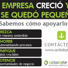 ¿SU EMPRESA CRECIÓ Y SU ERP SE QUEDÓ PEQUEÑO?