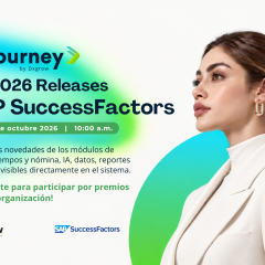 ¿Tu organización utiliza SAP SuccessFactors? Prepárate para el Release 2H 2026. 🚀