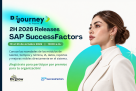 ¿Tu organización utiliza SAP SuccessFactors? Prepárate para el Release 2H 2026. 🚀